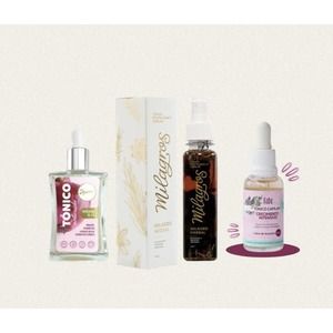 Tonicos Capilares para Crecimiento Anyeluz, Milagros y Kaba